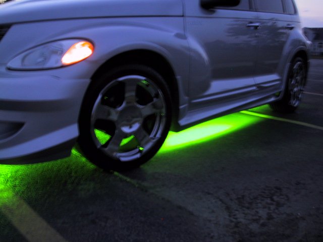 Green Neon Side