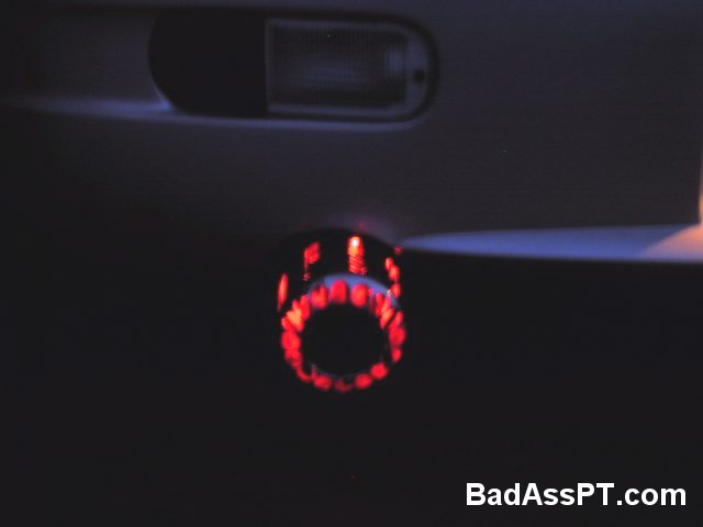 Red LED Exhaust Tip
